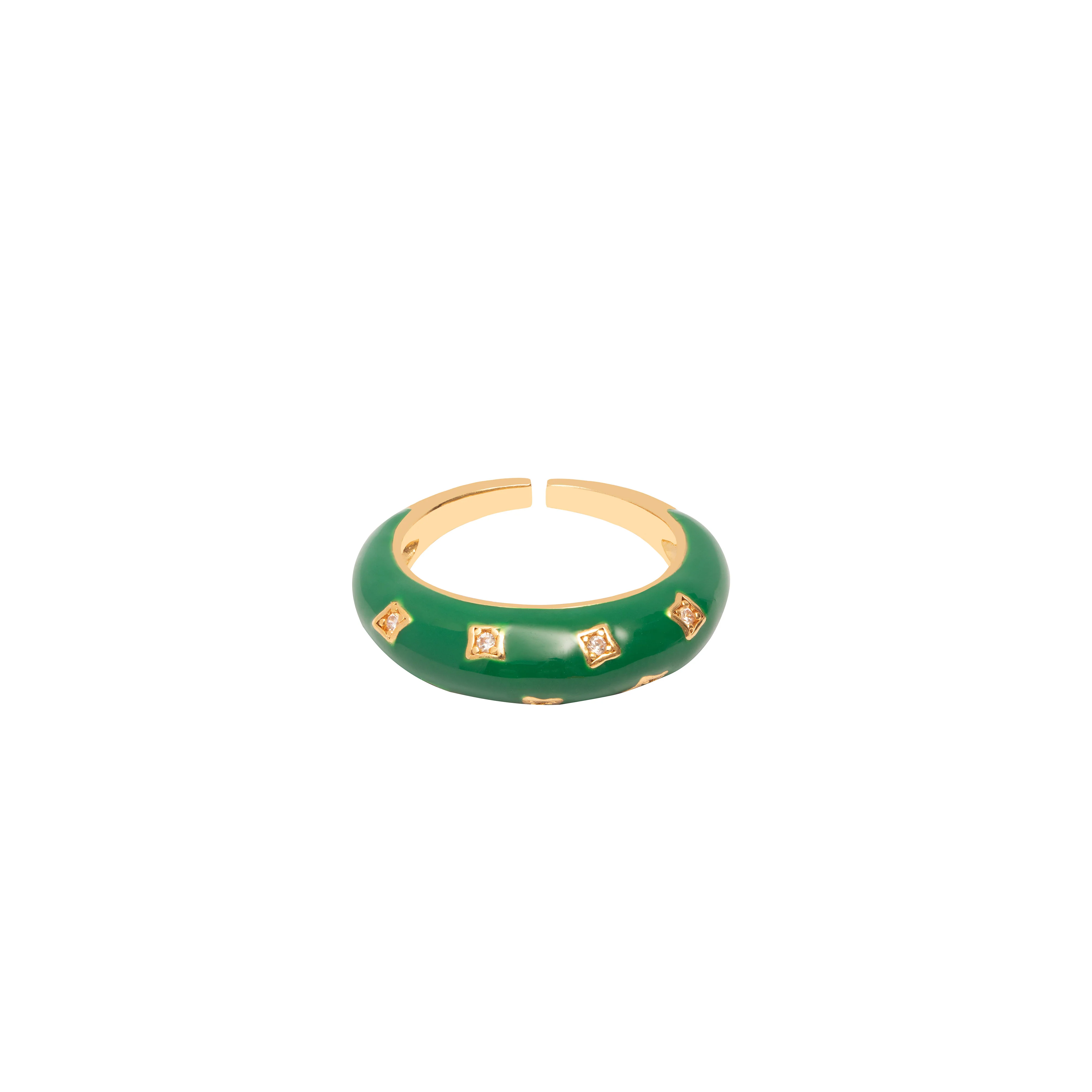 Agata enamel ring - Image 3