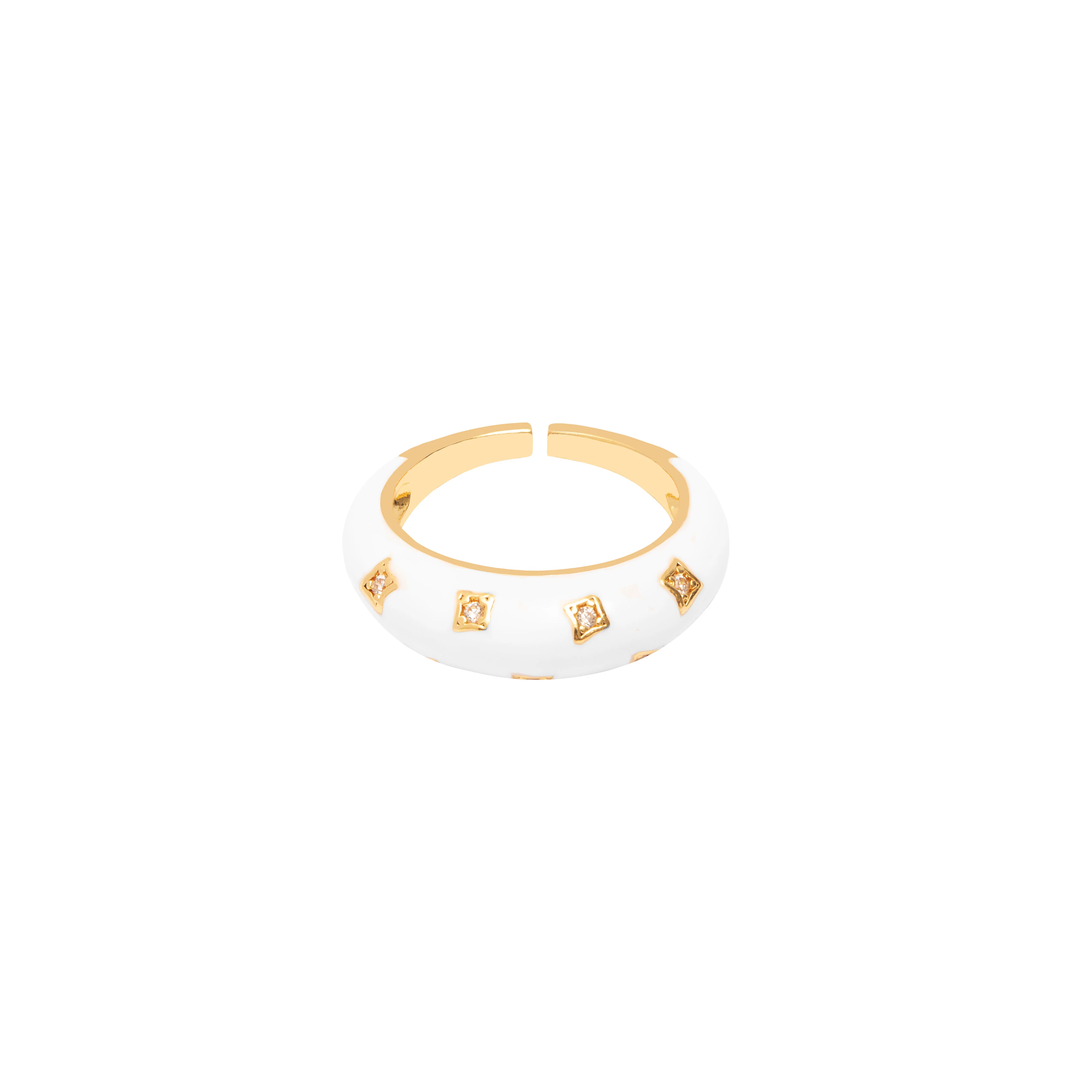 Agata enamel ring - Image 4