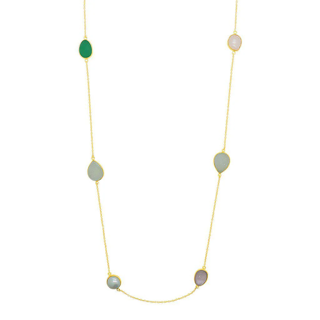 Alisha semi-precious stone necklace - Image 3