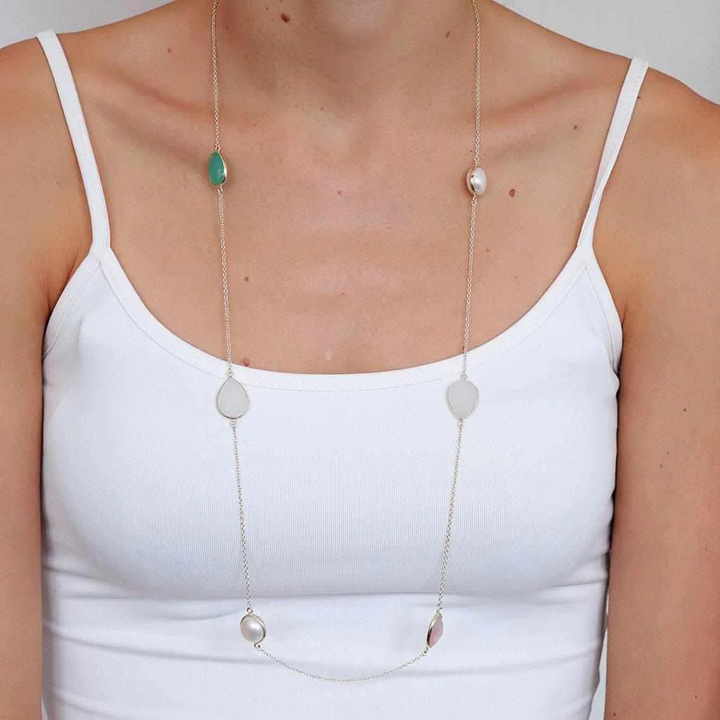 Alisha semi-precious stone necklace - Image 4