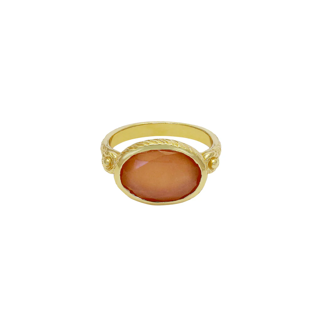 Amoura semi precious gold ring - Image 5