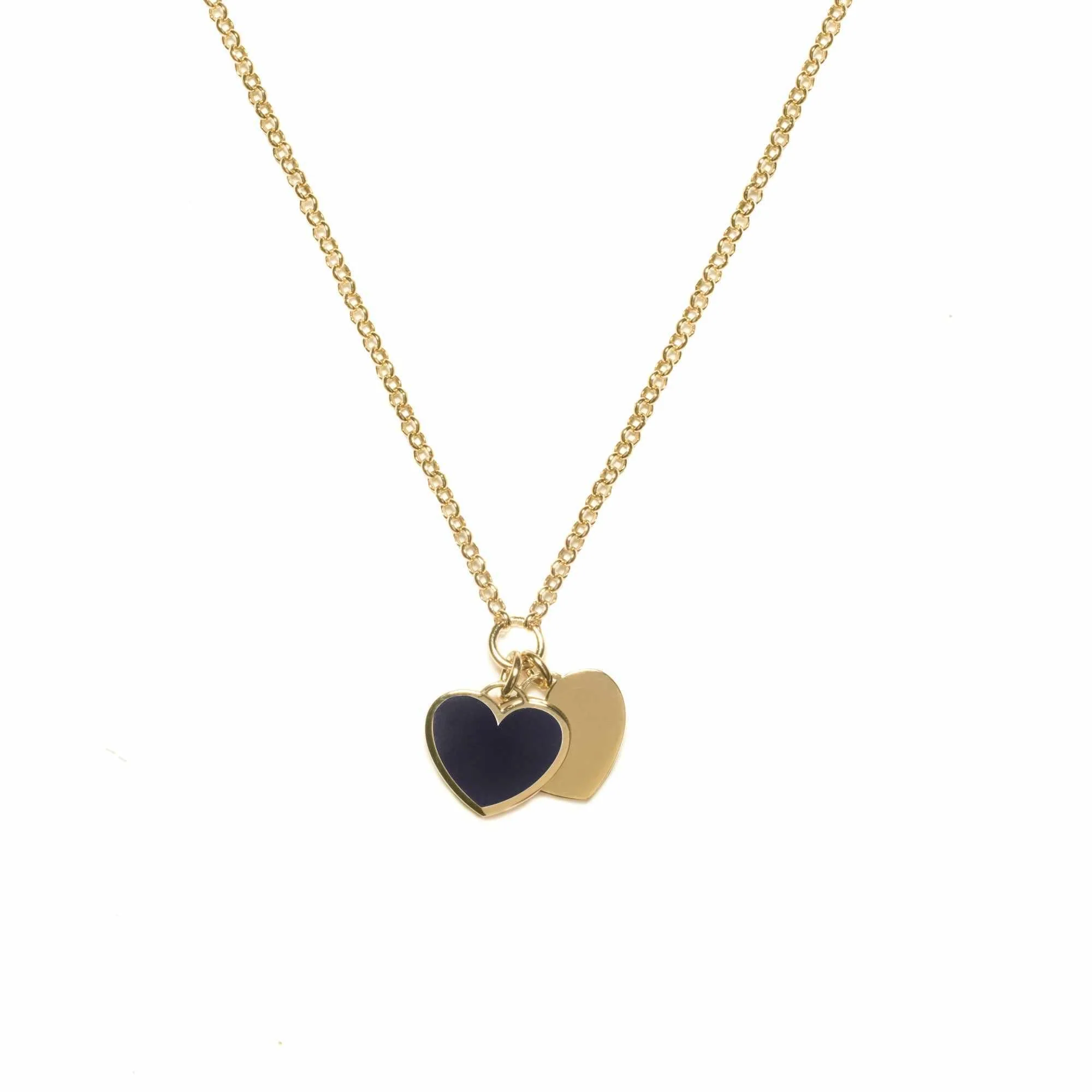 Cupid heart enamel necklace - Image 3