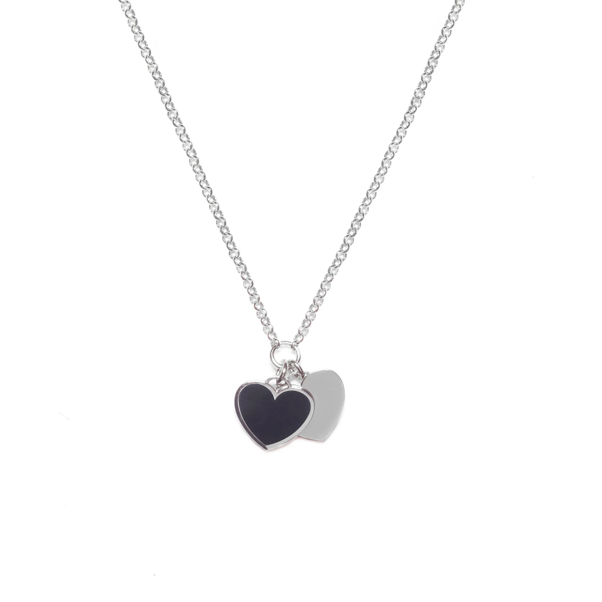 Cupid heart enamel necklace - Image 4