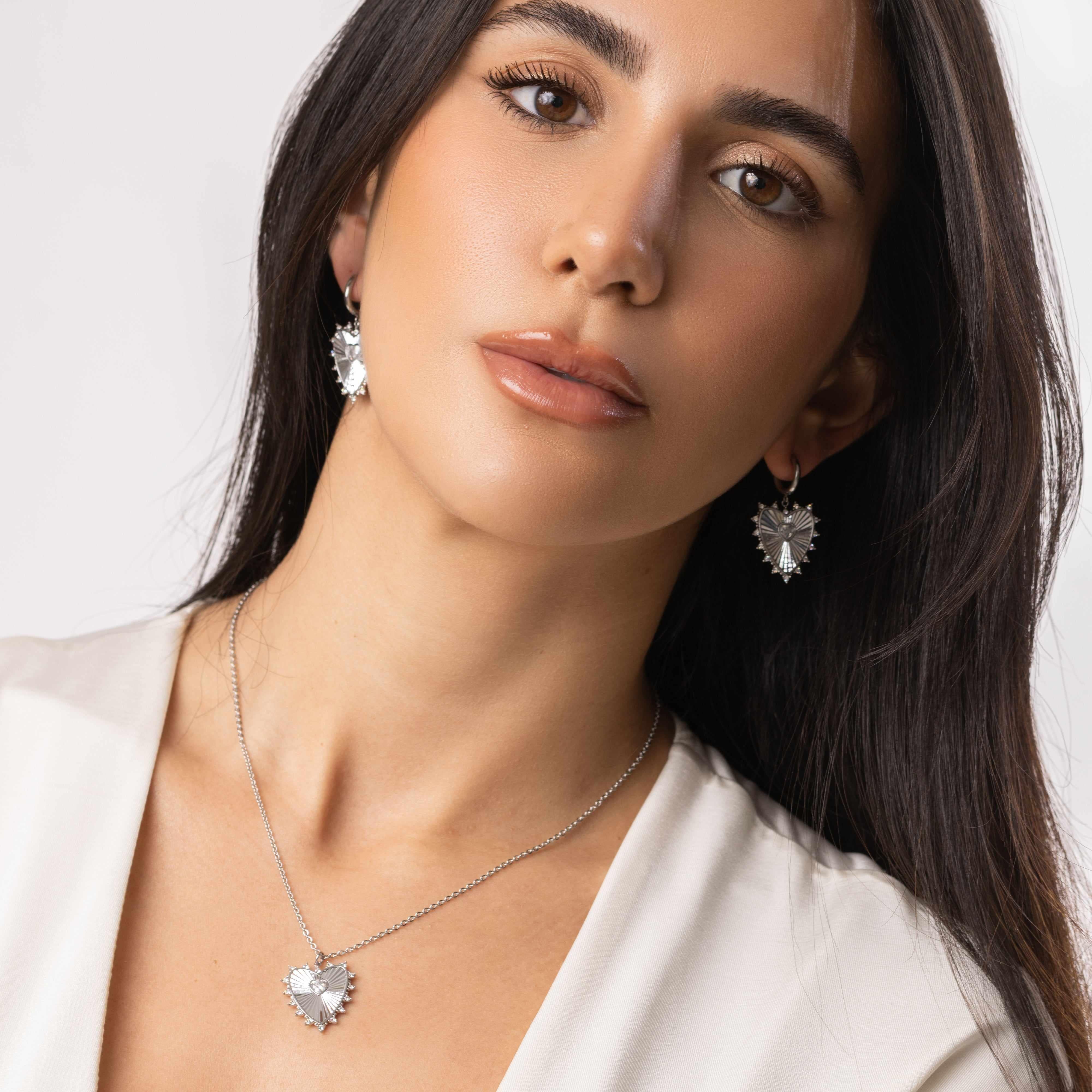 Dalia heart pendant - Image 3