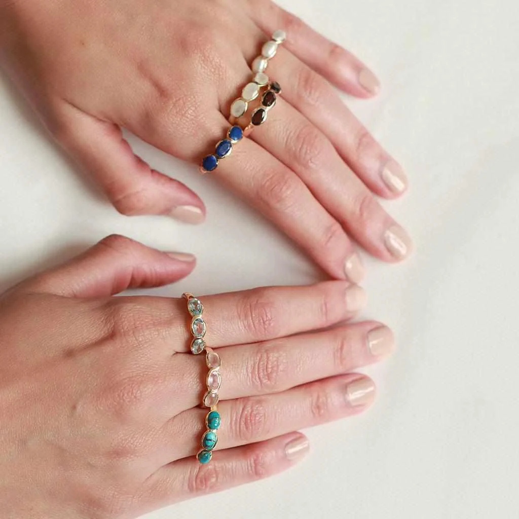 Erika semi-precious ring - Image 5