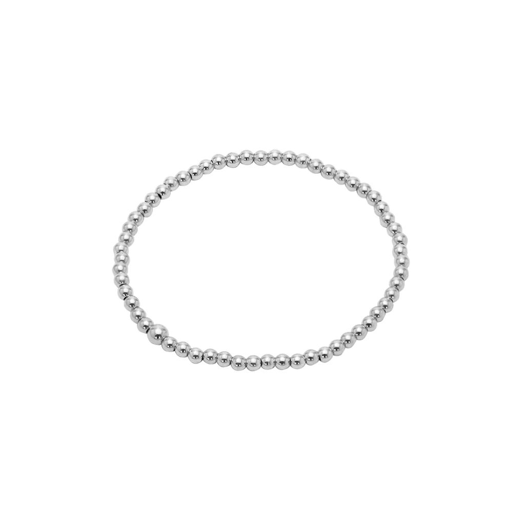Ginny 3mm ball stretch bracelet - Image 3