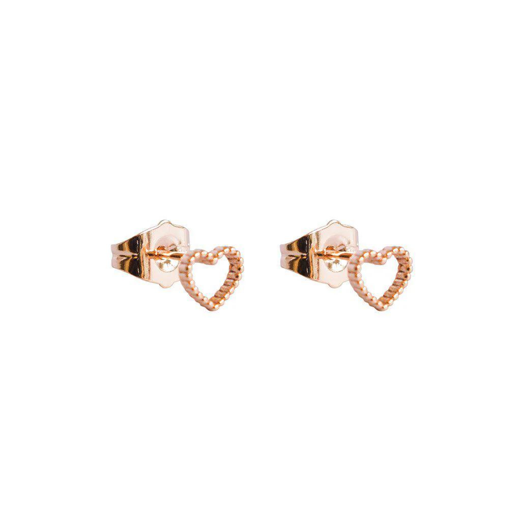 Heart hollow studs - Image 3