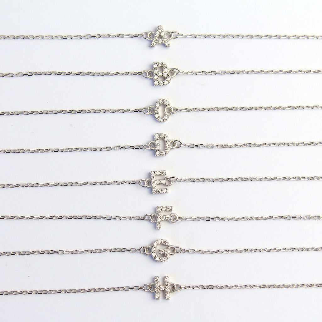 Initial crystal bracelet - Image 3