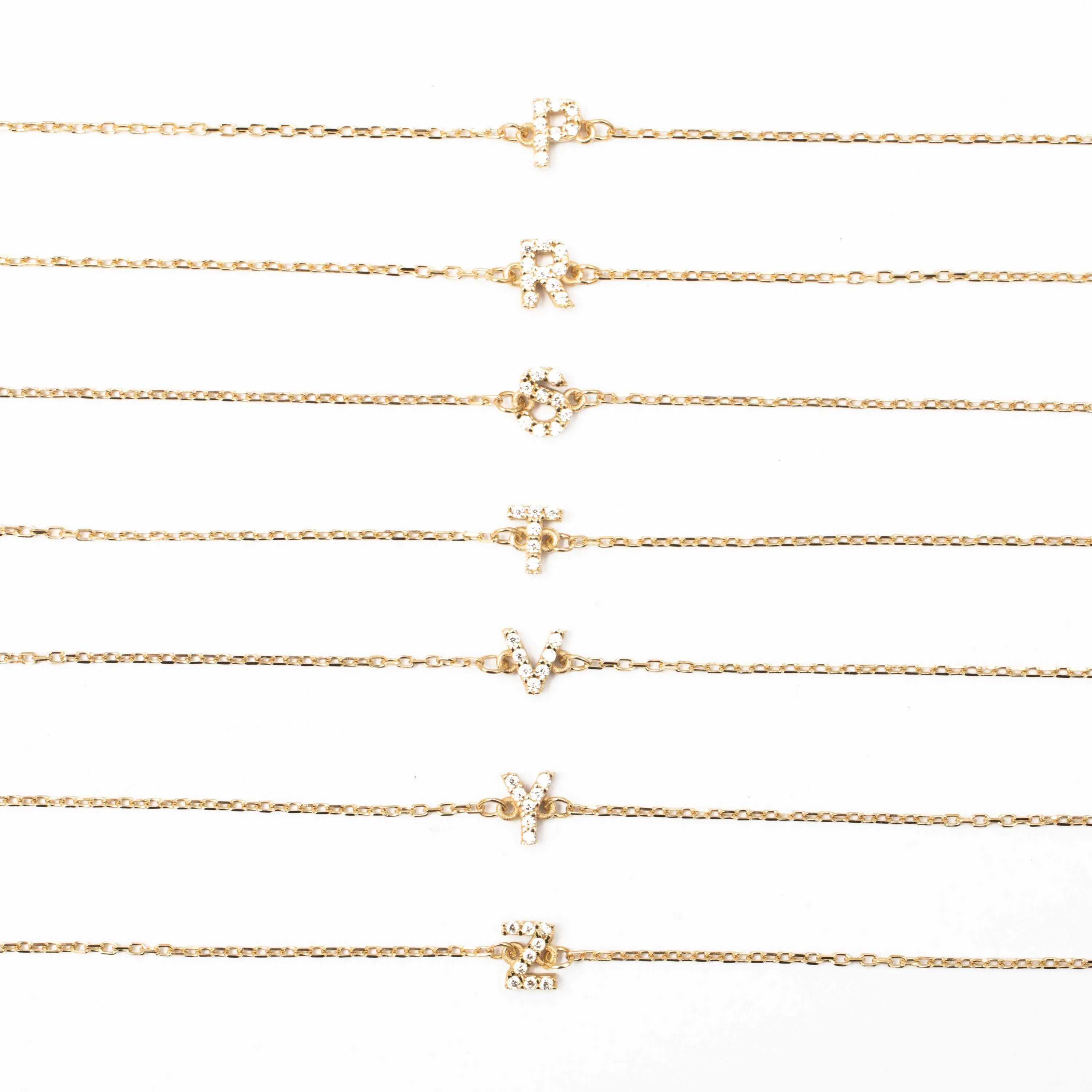 Initial crystal bracelet - Image 6