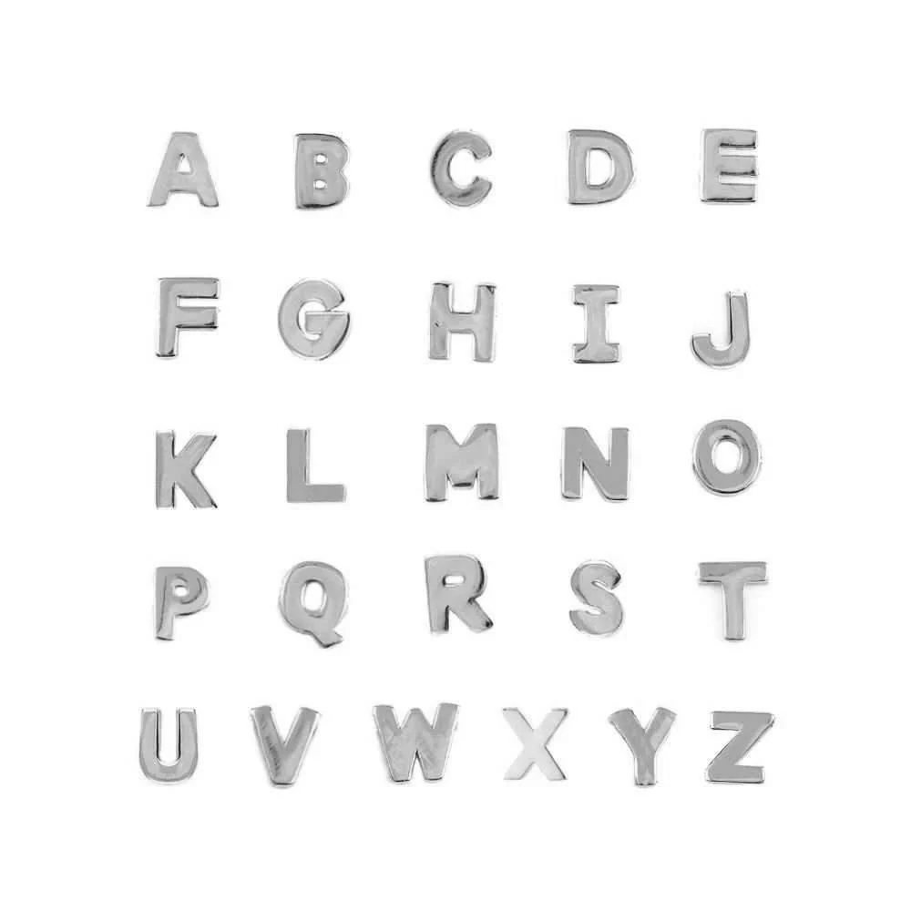 Initial plain silver bracelet - Image 5