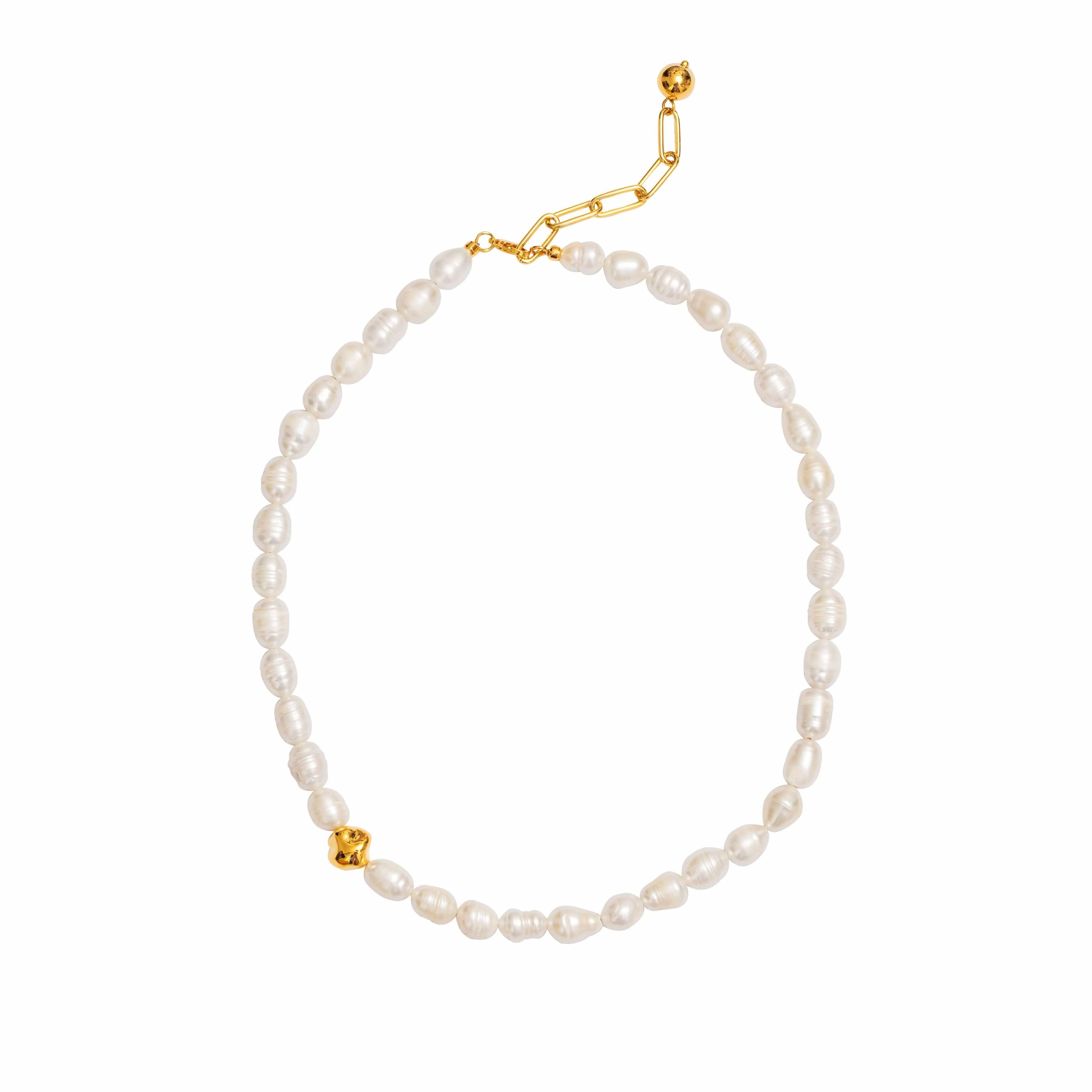 Leiv large pearl necklace - Image 3
