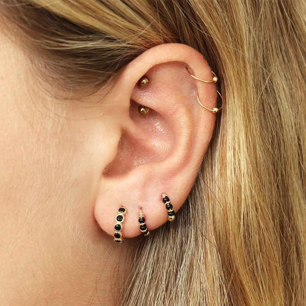 Lily gold filled small sleeper earring - Image 12