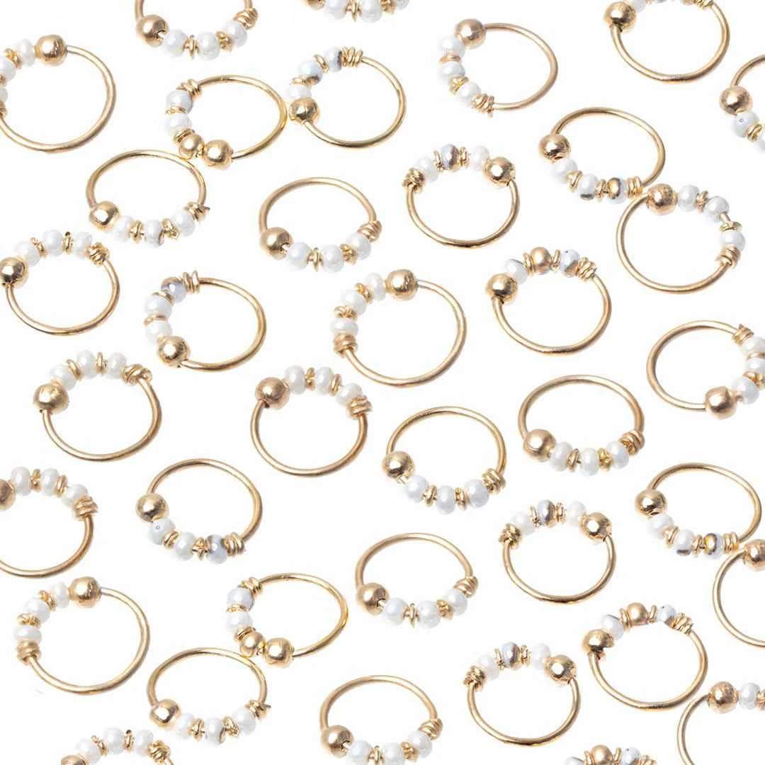 Lily gold filled small sleeper earring - Image 5