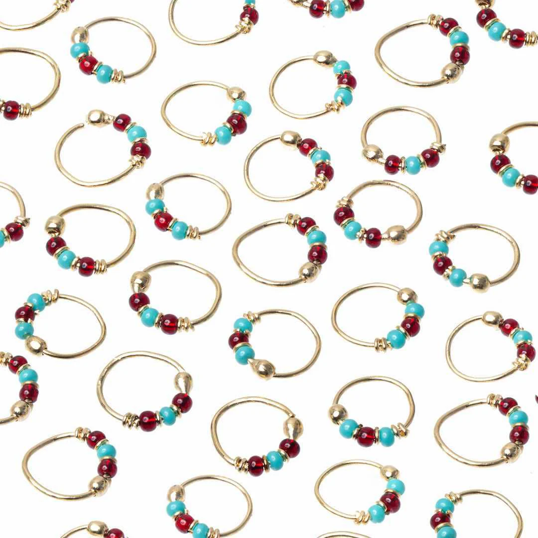 Lily gold filled small sleeper earring - Image 7