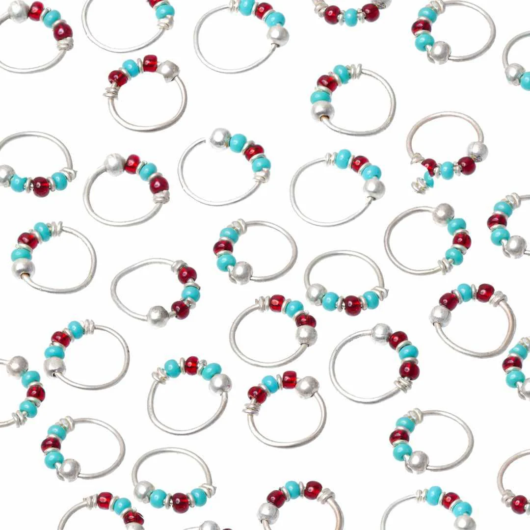 Lily silver small sleeper earring - Image 4