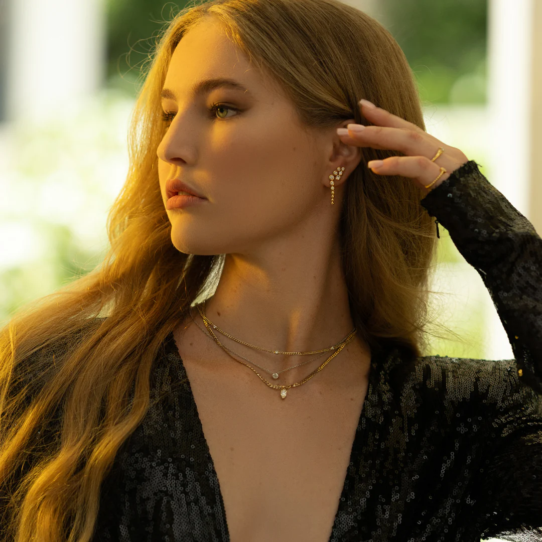 Lumin Moissanite earrings - Image 4