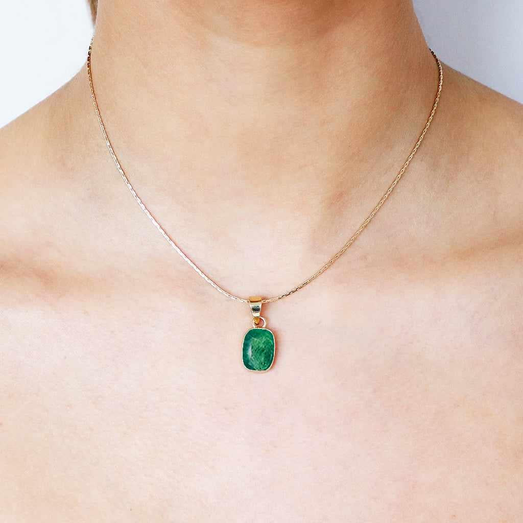 Mavis gold filled semi-precious necklace - Image 4