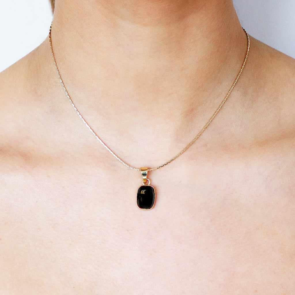 Mavis gold filled semi-precious necklace - Image 6