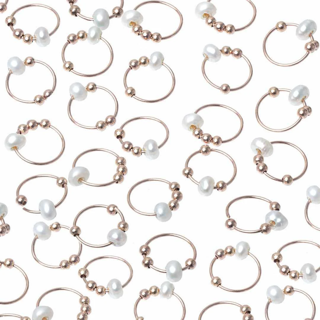 Sammy freshwater pearl sleeper earring - Image 5