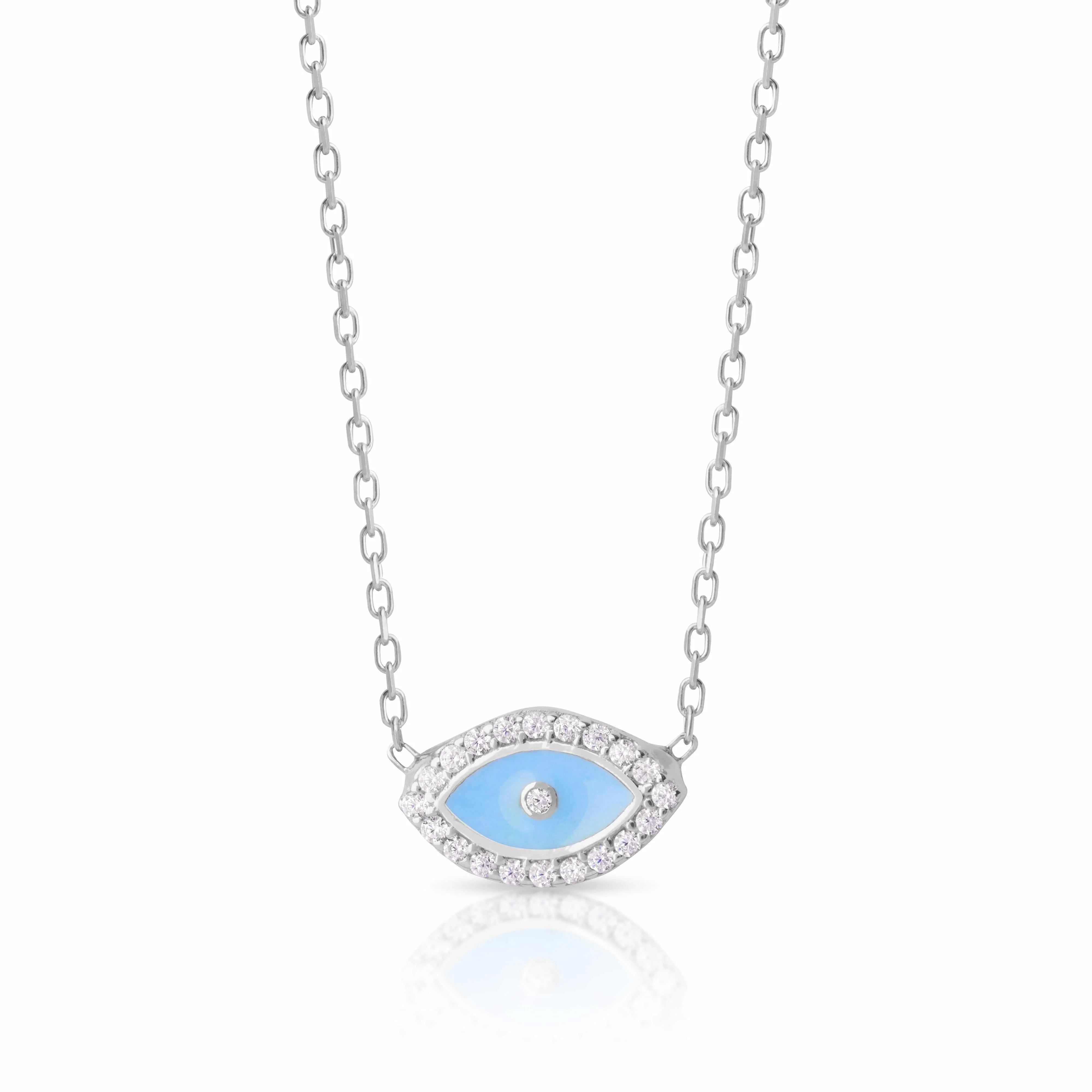 Delia evil eye necklace - Image 3