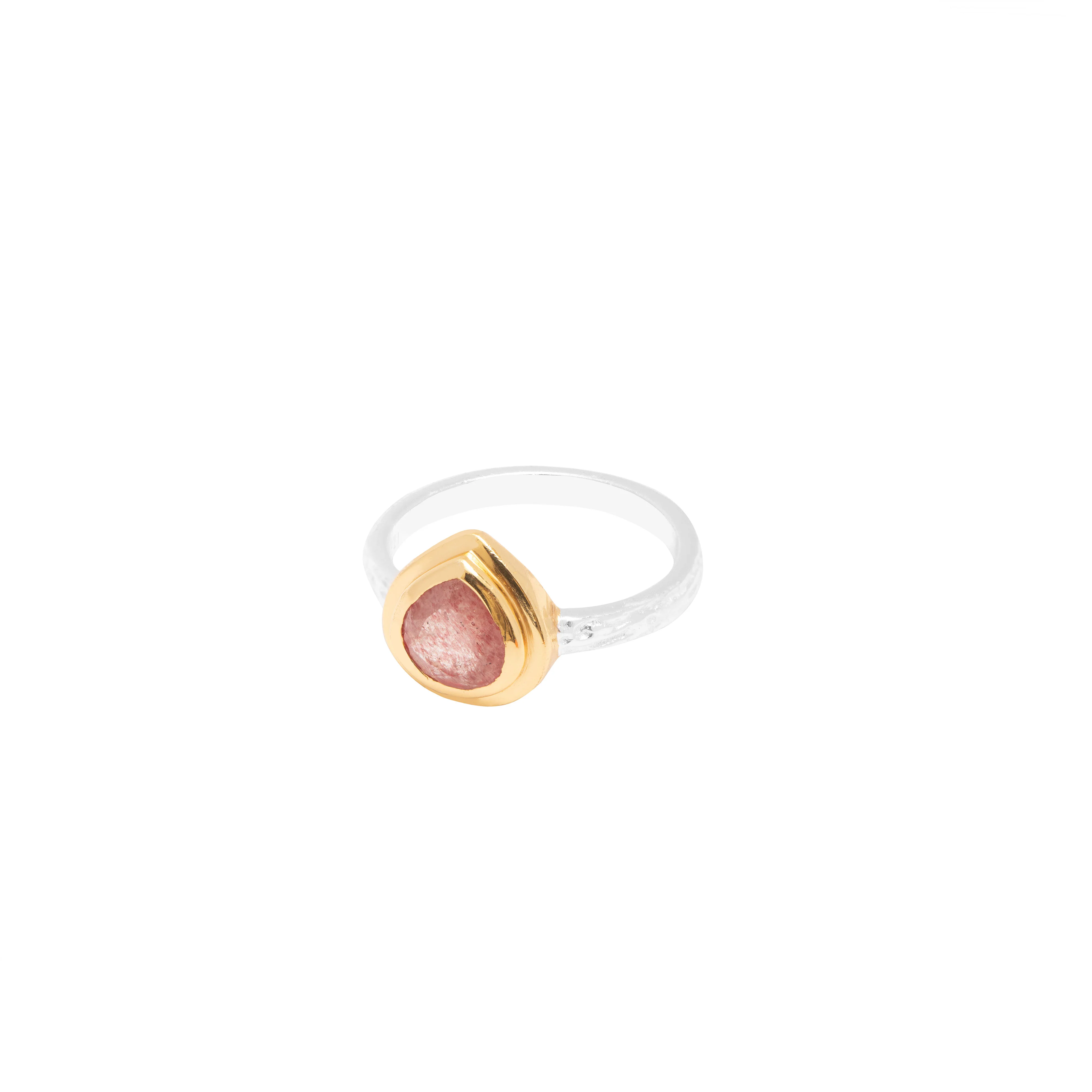 Suda Natural Love Heart Ring - Image 3