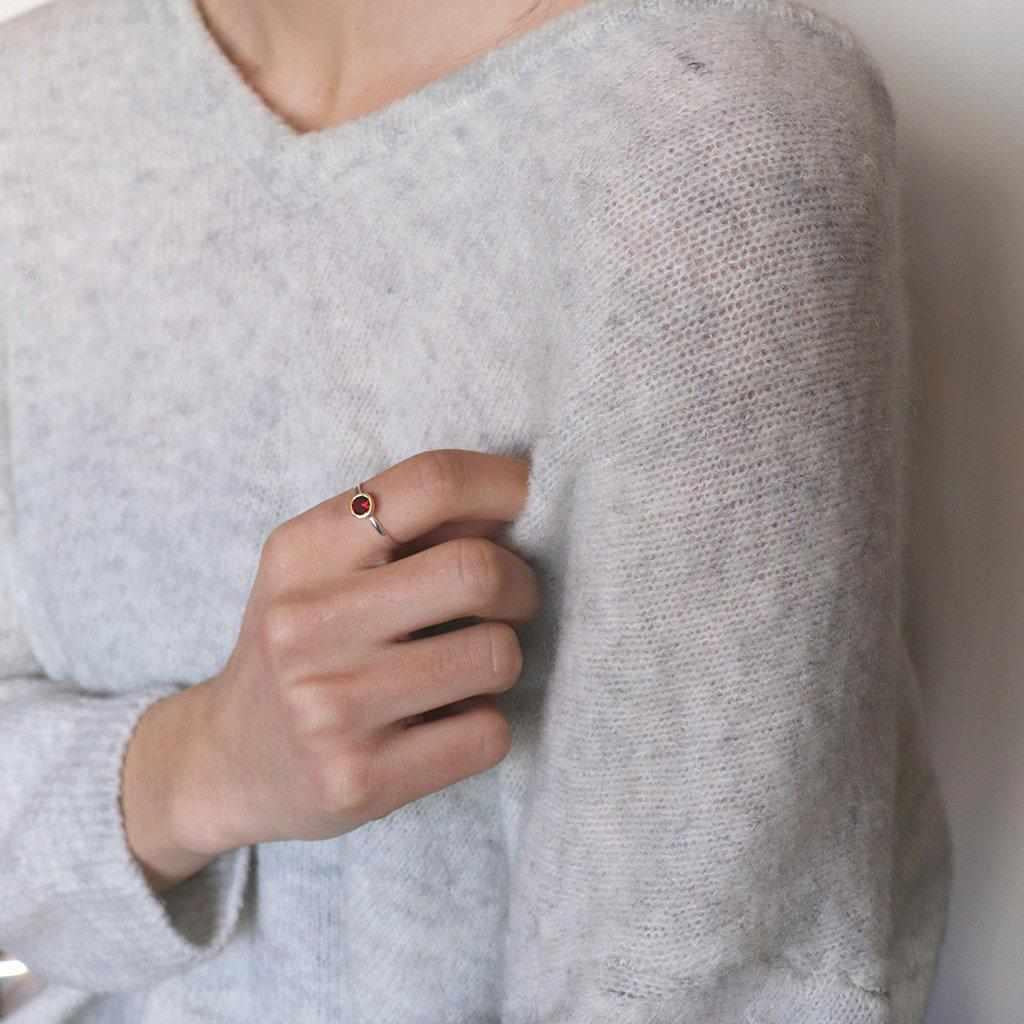 Ximena semi-precious ring - Image 4